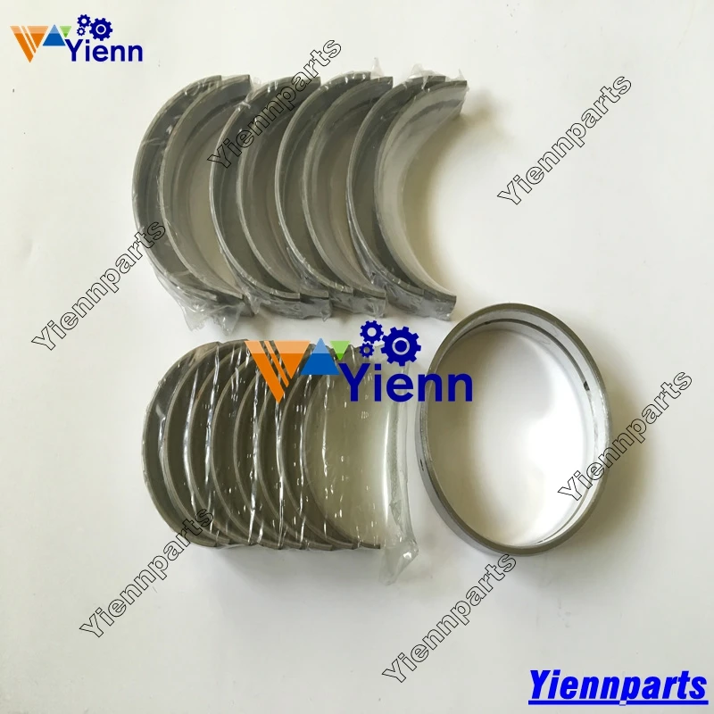 For Kubota V2203 Crankshaft Main Bearing Connecting Rod Bearing Thrust