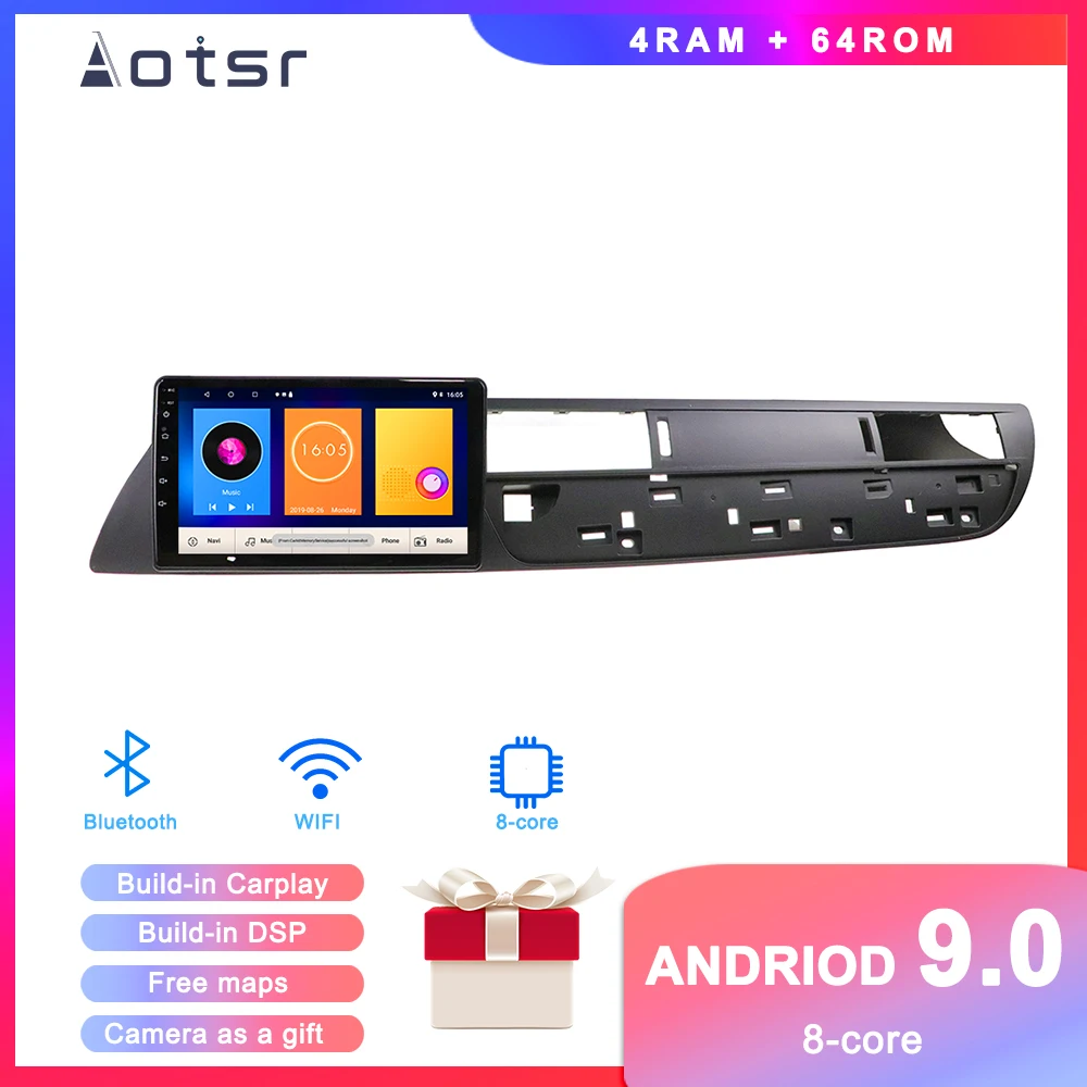 Автомобильная стереосистема для Citroen C5 Android 9 64 ГБ|Мультимедиаплеер авто| |