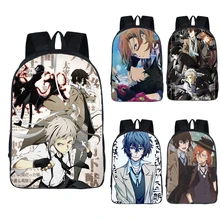 Anime Bungou Stray Dogs Season 3 Backpack for Teenage Girls Boys Travel bags Atsushi Dazai Chuya student school Book Bags
