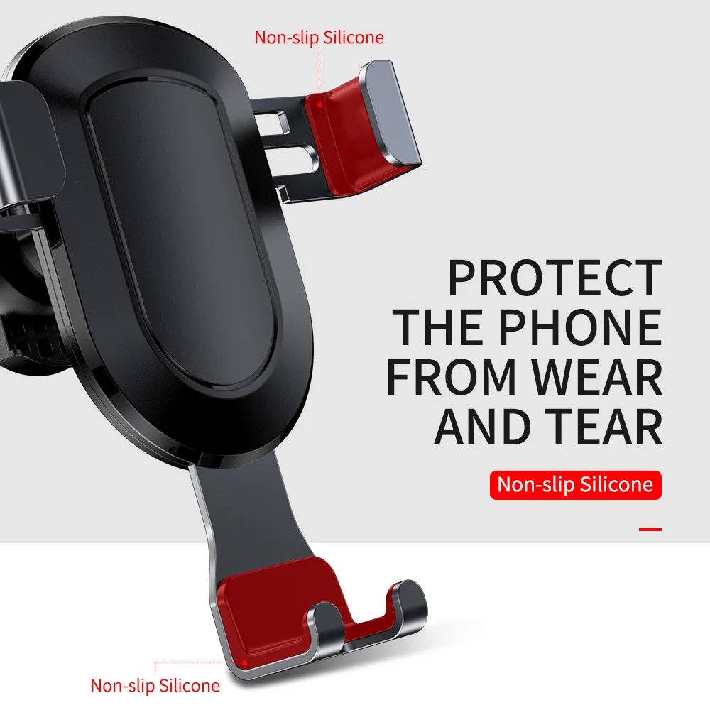 Автомобильный держатель для телефона YKZ Автомобильный держатель для iPhone Xiaomi универсальный держатель подставка для мобильного телефона в автомобиле