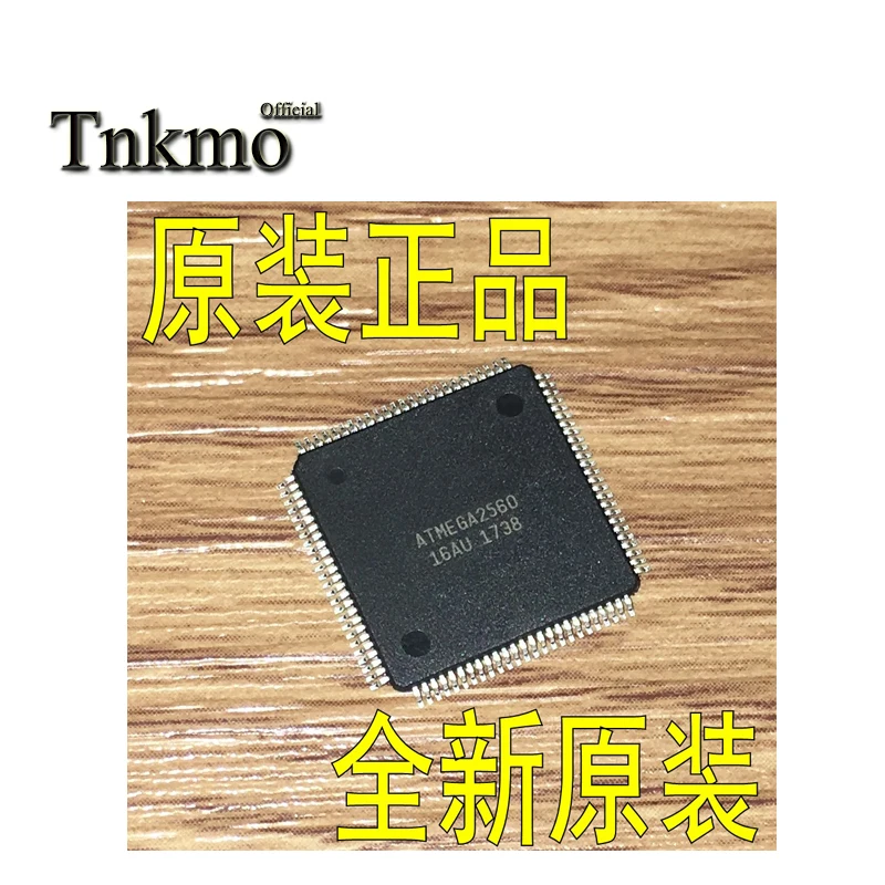 Новый и оригинальный 8-битный микроконтроллер TQFP100 ATMEGA2560 ATMEGA2560-16AU КБ 2 шт. 5 10 TQFP-100