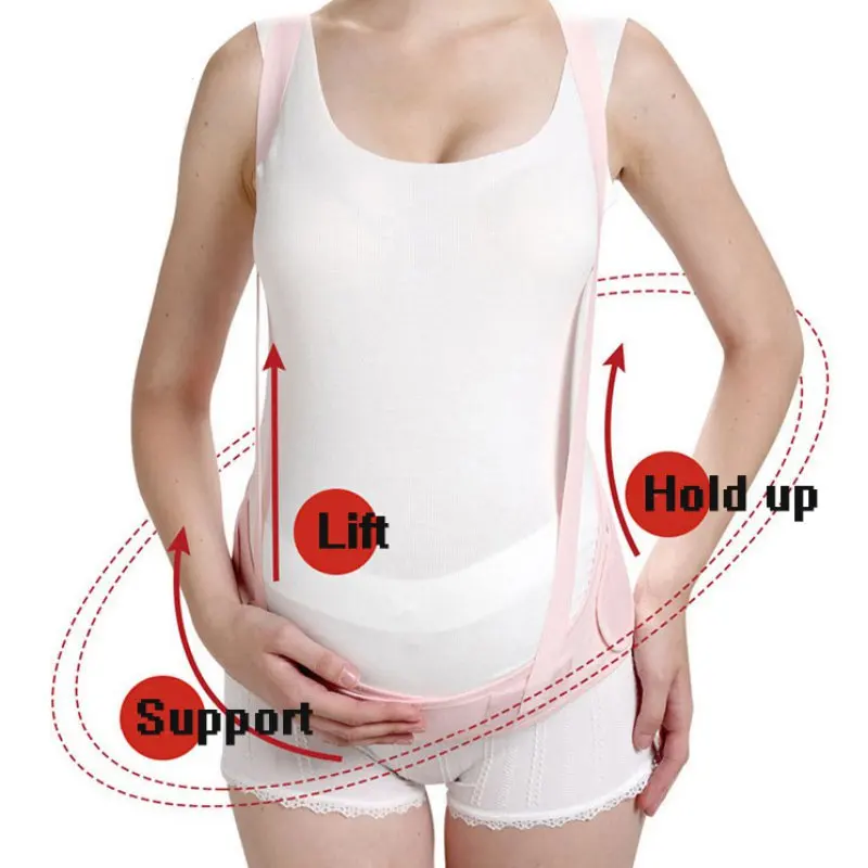 Эластичный женский пояс для коррекции талии, полностью закрытый сетчатый Дышащий Пояс для беременных женщин, пояс для подтягивания живота