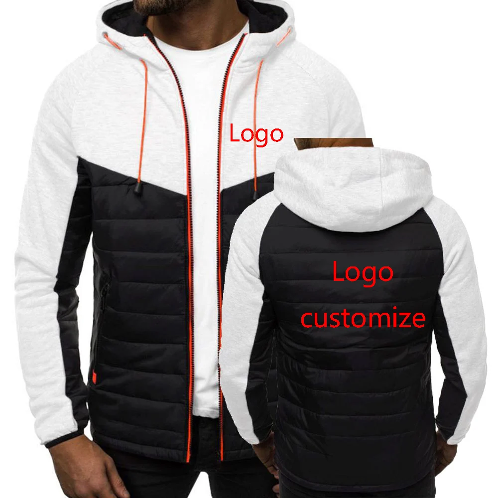Waterproof Cotton Winter Jacket Men Hoodie