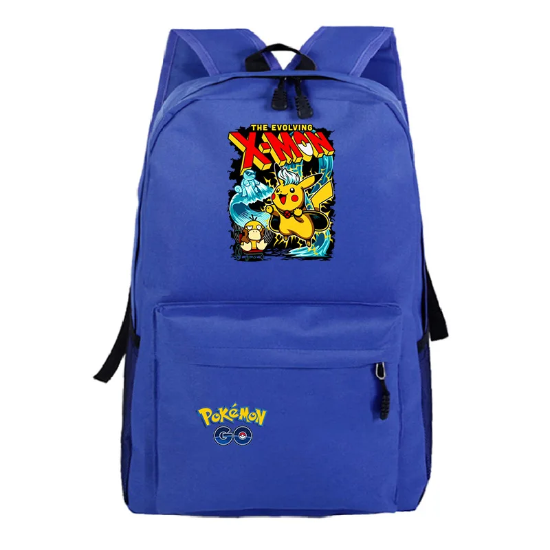 photo colour Mochilas модный рюкзак Pokemon Go, рюкзак для студентов, рюкзак для компьютера, школьные сумки, большая Вместительная дорожная сумка для ноутбука - Цвет: photo colour