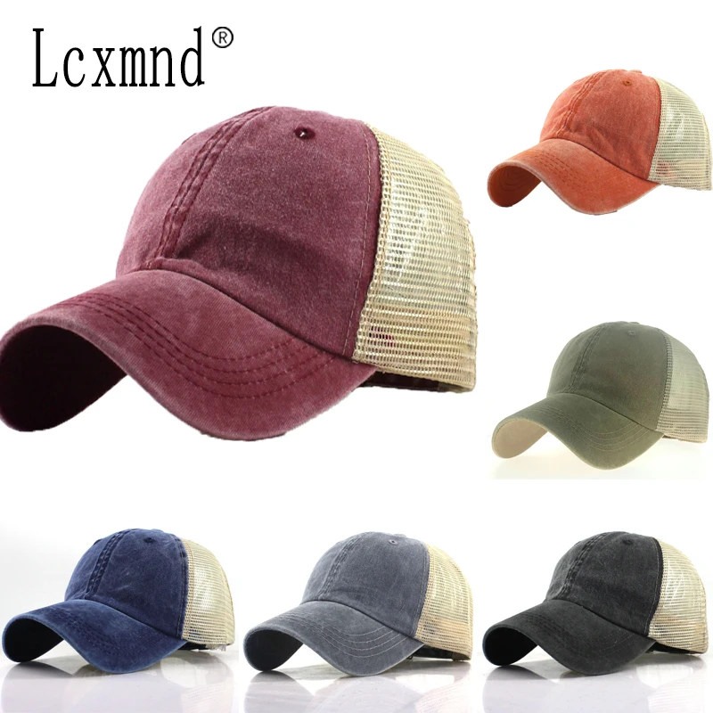 

Summer Baseball Cap Washed Solid Color Cotton Hats Fitted Casual Snapback Caps casquette homme gorro Outdoor Bone Sports Unisex