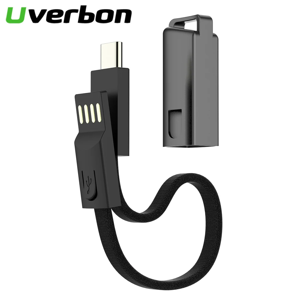 

Micro Usb Type C Cabl Key Chain Fast Charging Cabo For Samsung Oneplus Charger Usb C Type-C Keychain Cord Short Lanyard Charger