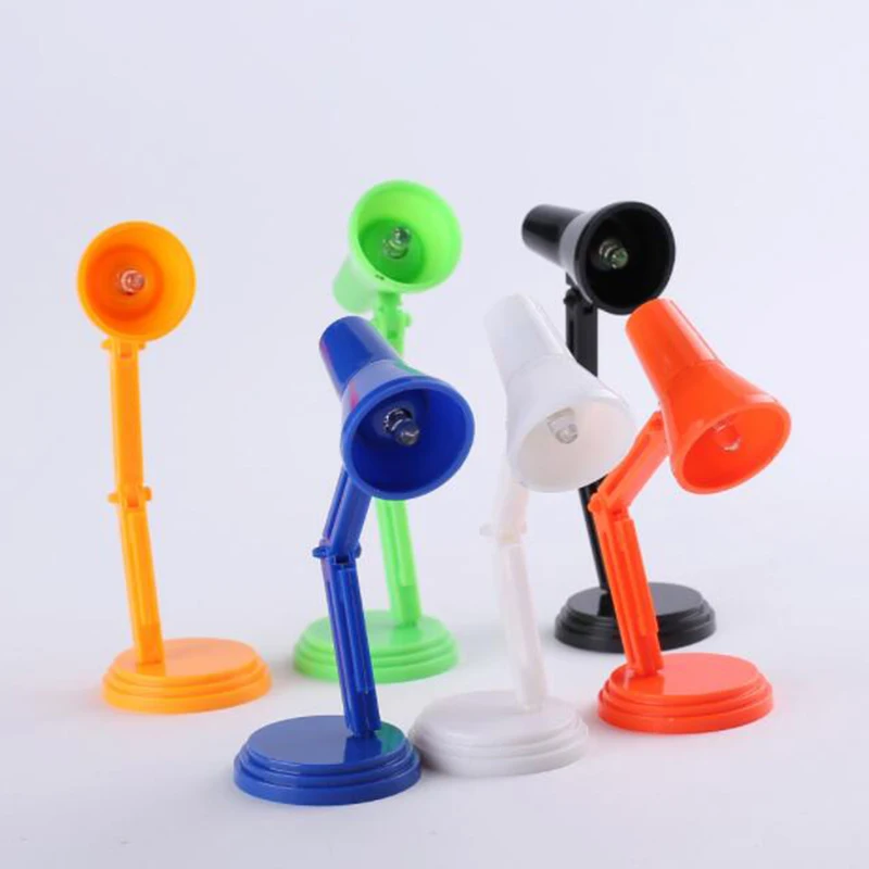 Multifunctional Mini Reading Lamp Desk Lamps Eye Protection Random Color
