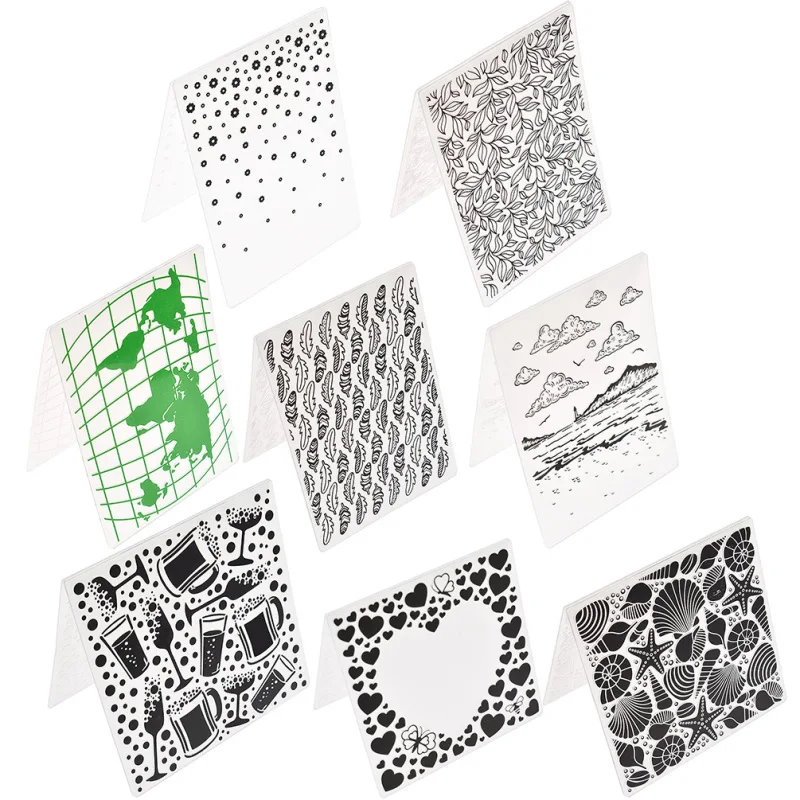 Tanio Lychee Life plastikowe foldery z wytłoczonym wzorem przezroczysty szablon sklep