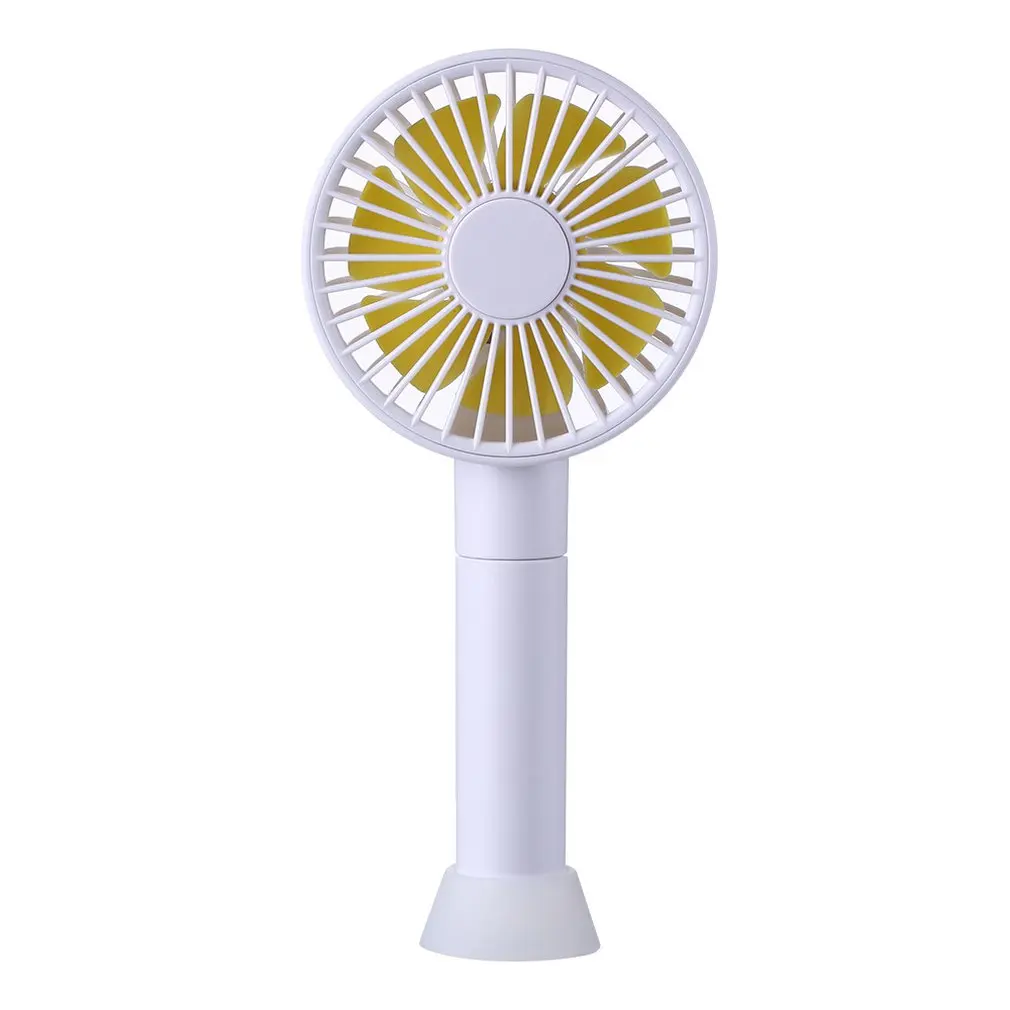 Low Noise Desktop Summer Cooling Fan Electric USB Power Handheld Mini Fan Cooler for Home Office Gift