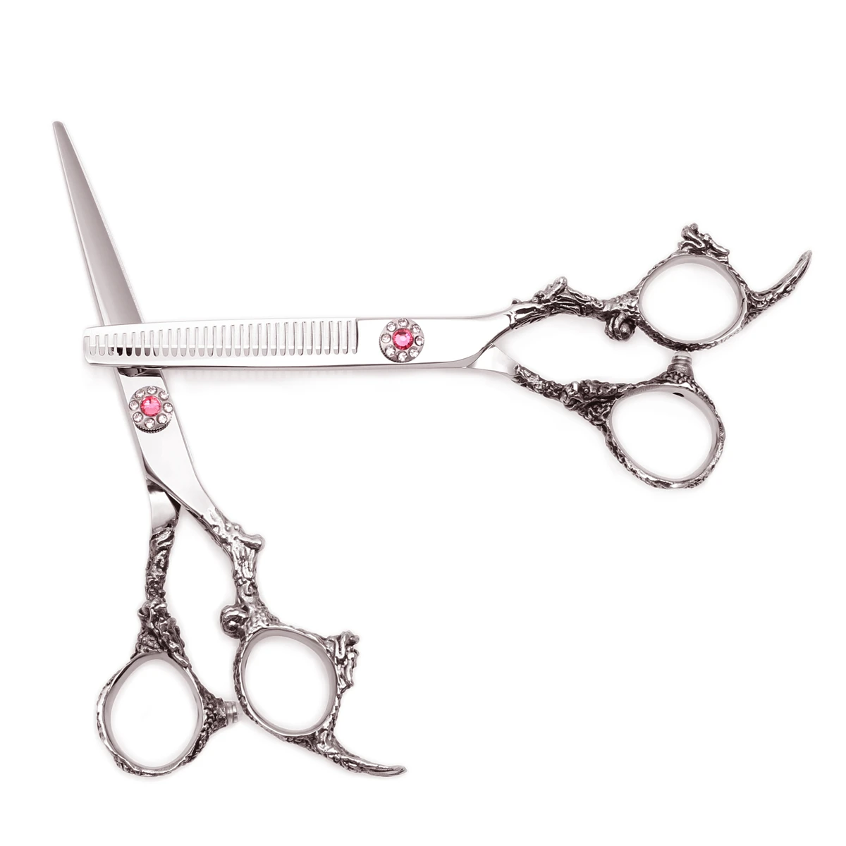 Профессиональные Парикмахерские ножницы с фиолетовым драконом 5 дюйма JP 440C