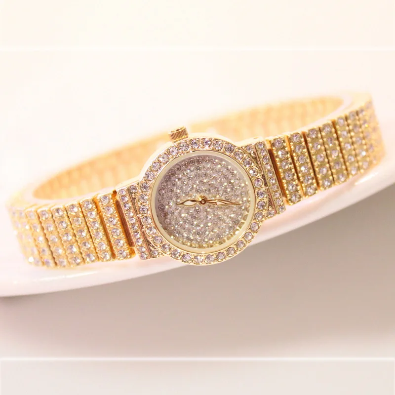 BS женские часы известных роскошных брендов, женские наручные часы с бриллиантами, женские маленькие наручные часы из розового золота, женские часы Montre Femme