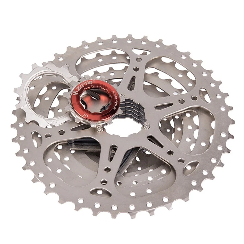 Ztto широкоугольная кассета Mtb 8 S 8 speed 40 T Широкий горный велосипед коэффициент свободные колесные велосипедные детали 11-40 T t-совместимость для M710 X4