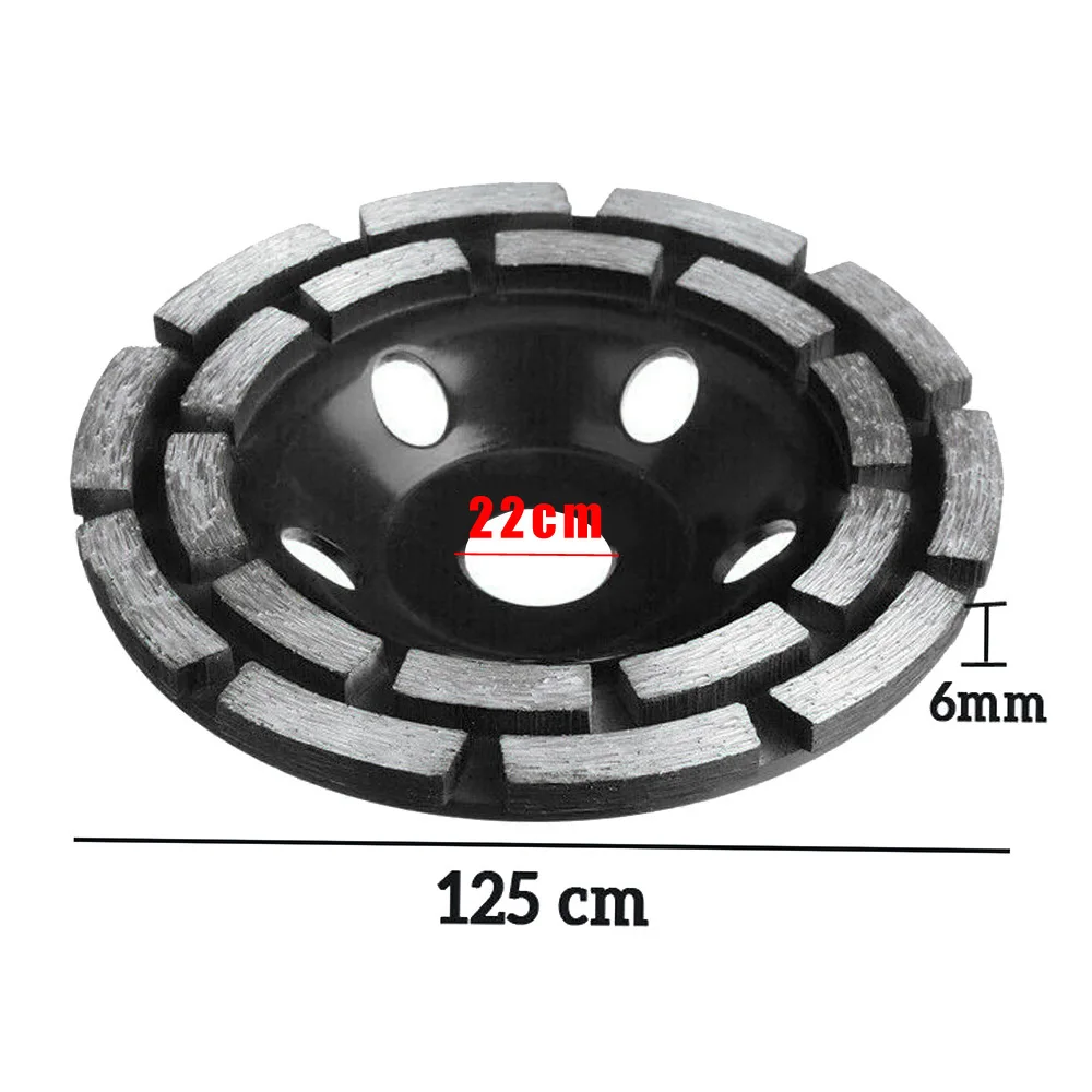 

Silver Plasstic 5-inch 125mm Diamond Grinding Cup Wheel+ 5Inch Angle Grinder Grinding Dust Cover New Arrivals