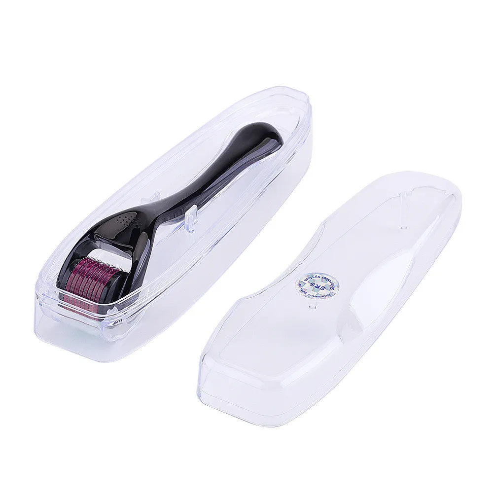 Micro Aghi 540 Roller Derma Roller Dermaroller Titanium Ricrescita Dei Capelli Crescita Della Barba Trattamento Anti Perdita Di Capelli Diradamento Re
