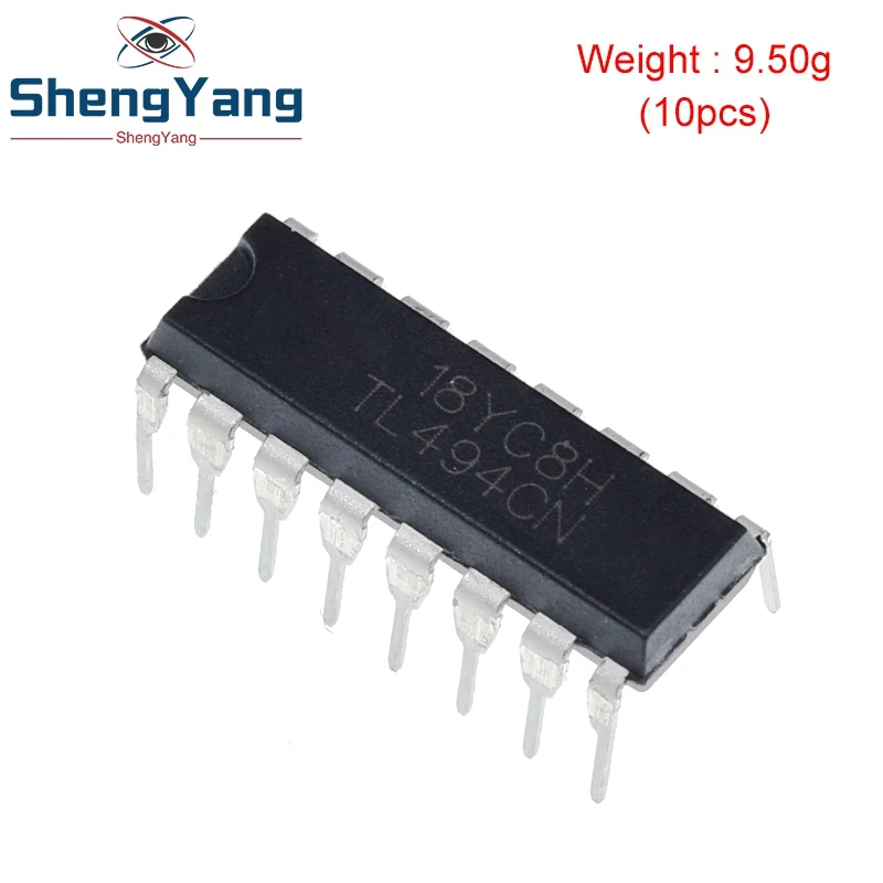 10 шт. TL494CN DIP16 TL494C DIP TL494 494CN DIP-16 Новый и оригинальный IC | Электронные компоненты