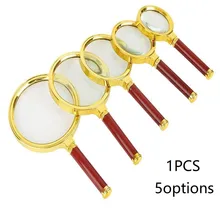 

Handheld Magnifying Glass 5X 6X 7X 8X 10X Loupe Magnifier Lens Jewelry Loupe Loop For Jewelry Reading Watchmaker Repair Tool