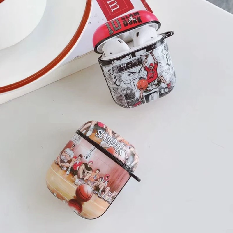 Горячая баскетбольная кровь аниме мягкий силиконовый Bluetooth беспроводной чехол