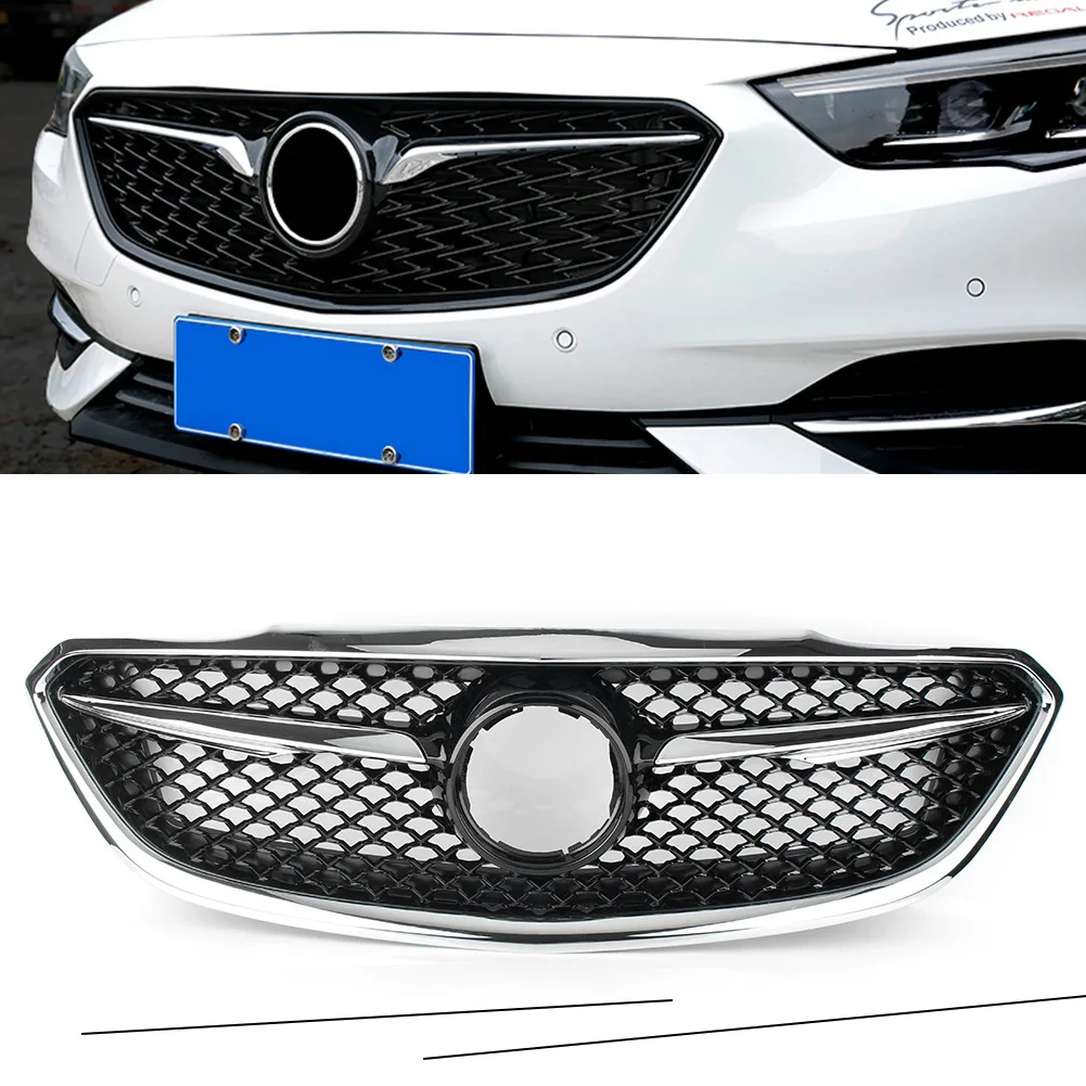  ABS Auto Car Front Grill Sports Style Honeycomb Upper Grille For Buick Lacrosse 2017 2018 17 18