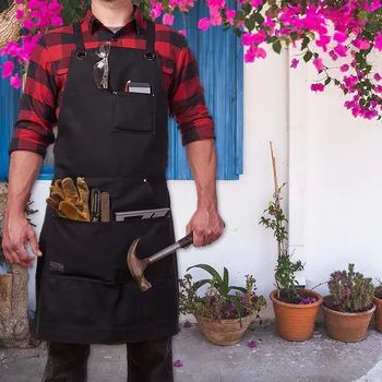 

Multifunction Garden Tools Pouch Carpenter Worker Apron with Tool Pockets TN99