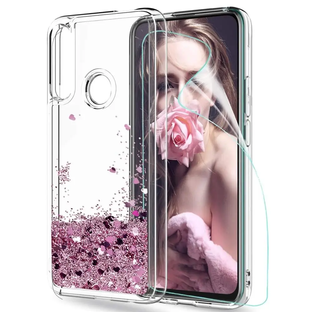 Блестящий чехол зыбучий песок для Huawei Honor 30 10 20 Pro Lite View 9X 8X 7X 8A 8S 8C Y5 Y6 Y7 Y9 P Smart 2018 2019