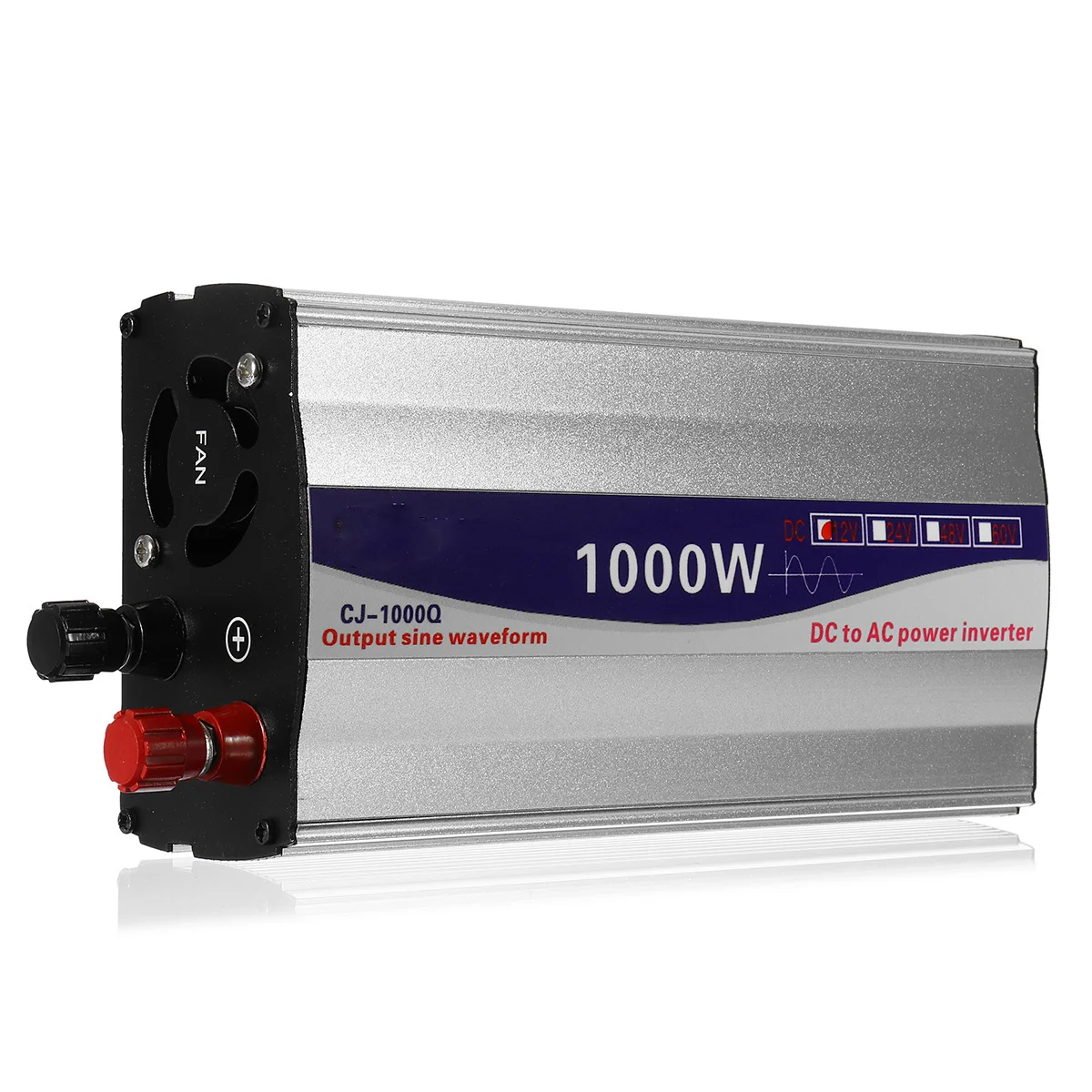 1000W 12 V/24 V постоянного тока до 110 В немодулированная Синусоидальная волна силовой инвертор конвертер
