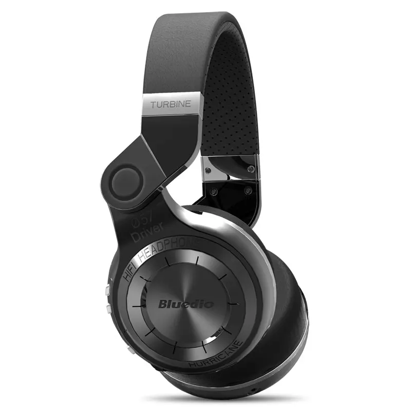 Black old version Bluedio T2 bluetooth стерео наушники беспроводные Bluetooth 4.1 Гарнитура hurrican серии на ухо наушников - Цвет: Black old version