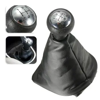 

5 Speed Car Gear Shifting Stick Faux Leather Gaiter Knob Cover for Peugeot Citroen Automobile carros Interior New Hot Accessorie