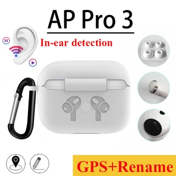 

Original Air Pro 3 Tws Wireless Earphone 1:1 Air 3 Pressure Sensor Bluetooth Earphones Earbuds H1 Chip Pk i100000 i200000 tws