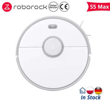 

Original Roborock S5 Max Robot Vacuum Cleaner Laser Navigation WIFI APP for Home Update S50 S55 Smart Planned Washing Mopping