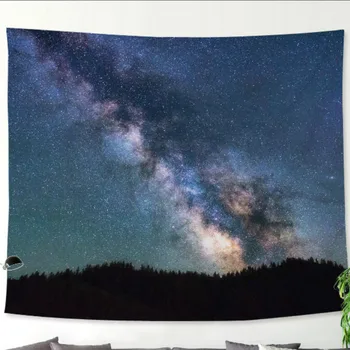 

Decorative Mandala Forest Wall Hanging Tapestry Bohemian Macrame Wall Art Blanket Home Decor Multicolor Bedroom Sheets Yoga Mat