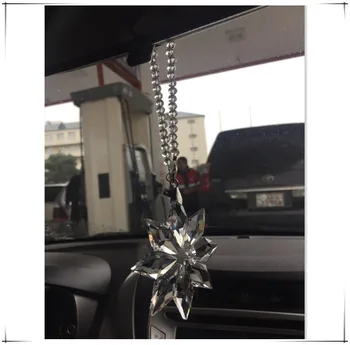 

Car Pendant Crystal Snowflakes Suspension Ornaments Girsts for 435i 440I 520i 525i 528i 530i 535i 540i 545i 550i 640I 650i 740i