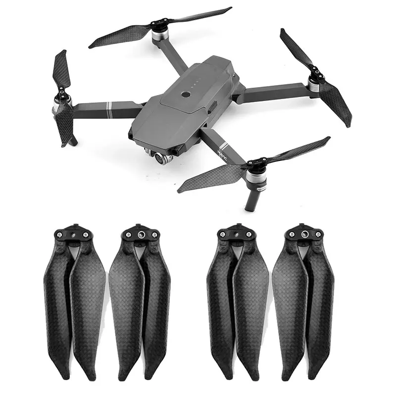 

8331 Low Noise Propeller Carbon Fiber blade for DJI Mavic Pro Platinum Drone Spare Parts Folding Props Durable CW CCW Wing