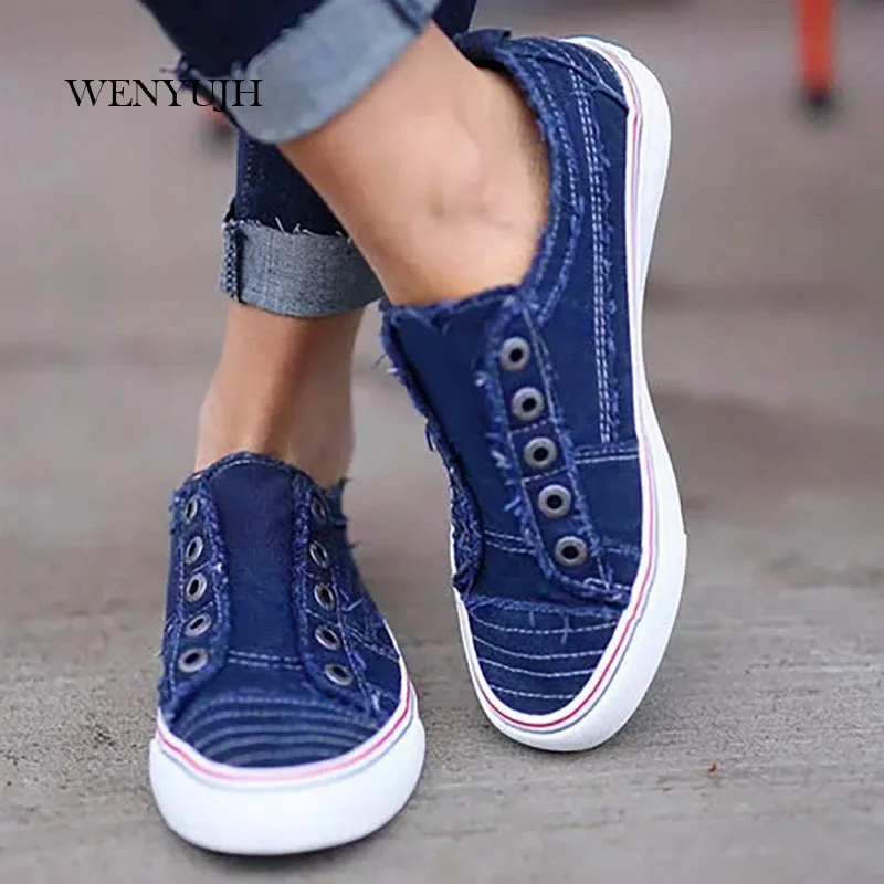 

Fashion Women Sneakers Casual Shoes Female Summer Canvas Shoes Trainers Lace Up Ladies Basket Femme Tenis Feminino