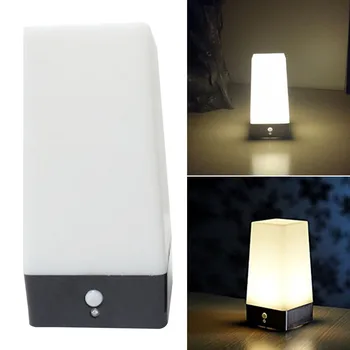 

Wireless PIR Motion Sensor Eco-friendly Bedside Hallway Battery Operated Table LED Bulb Energy Saving Nightlight Home