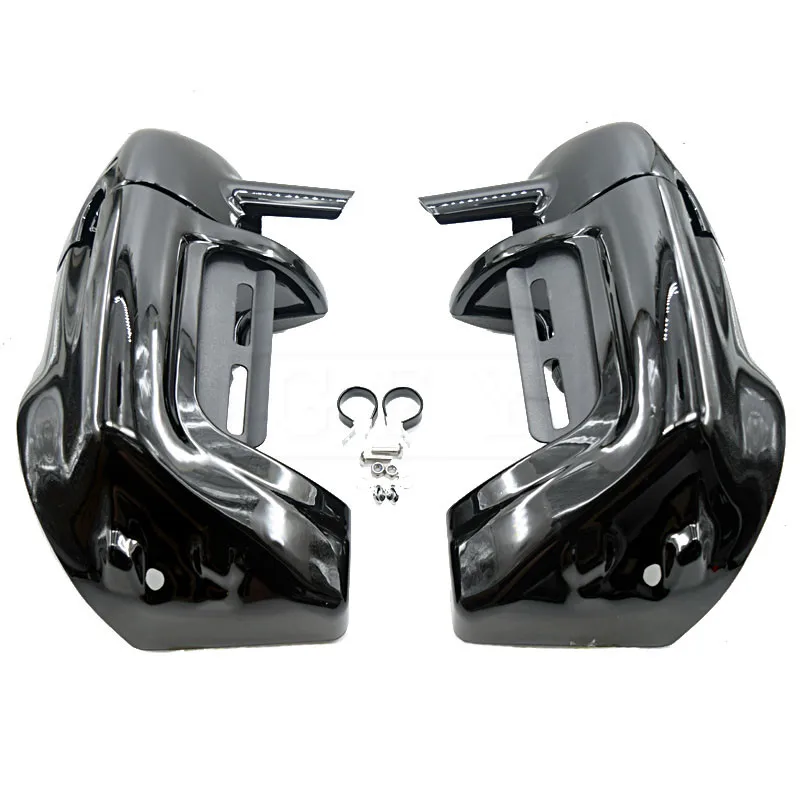 Обувь для езды на мотоцикле Harley Touring Electra Road Glide FLHT 1983-2008 2009 2010 2011 2012 2013 Нижняя вентилируемые ног обтекателя с оборудование