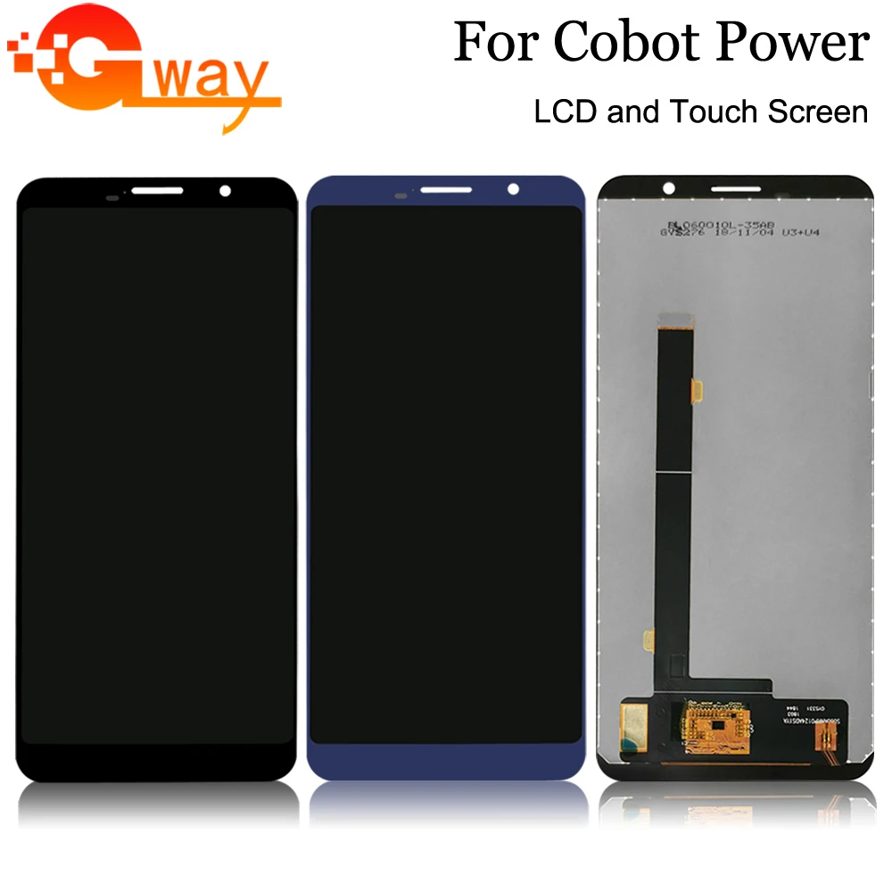 Skup Czarny niebieski 100% testowany na wyświetlacz LCD cubot power + montaż digitizera ekranu dotykowego wymiana telefonu za pomocą narzędzi