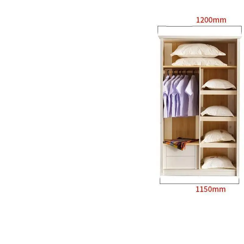 MODEL I Ropero Lemari хранение дома Garderobe Kast Meubel Chambre Giyim Armario Dormitorio шкаф мебель шкаф для спальни - Цвет: MODEL I