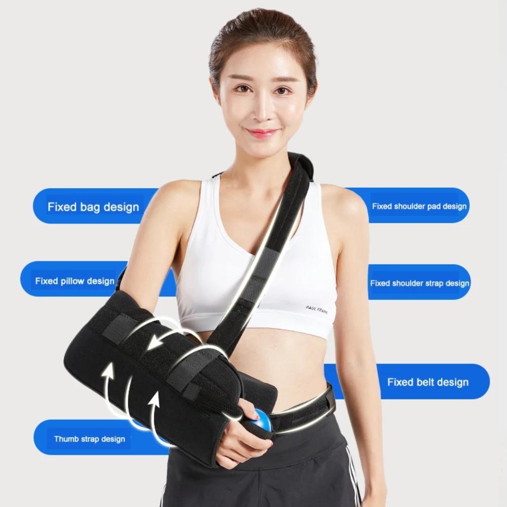 

Medical Humerus Fracture Abduction Fixation Bracket High-Density Soft Sponge Breathable Composite Fabric Fixation Bracket