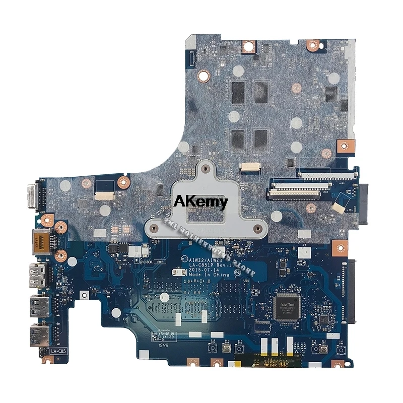 LA-C851P материнская плата для ноутбука lenovo Ideapad 500-14ISK оригинальная материнская плата I5-6200U с видеокартой