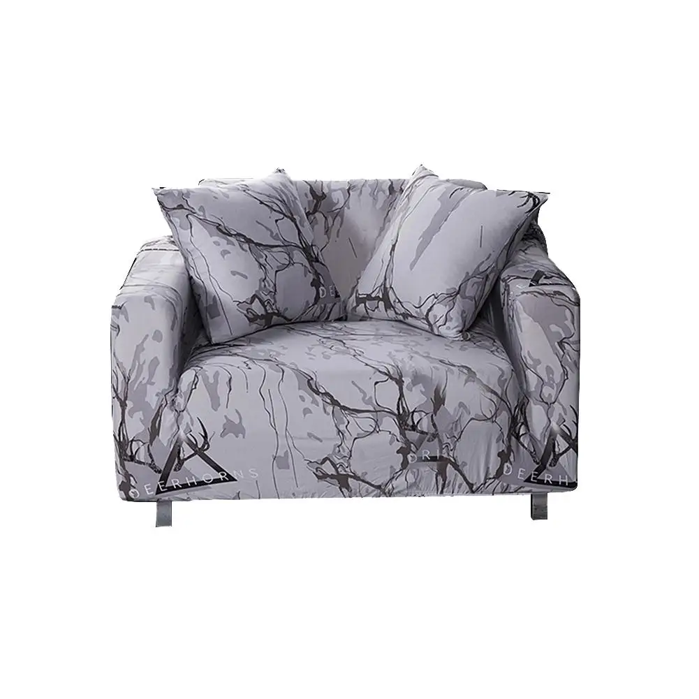 Sofa Cover Couch Elastic Stretch Wrap All-inclusive Slip-resistant Sofa Slipcover Washable Furniture Protector for Single/Double - Цвет: B