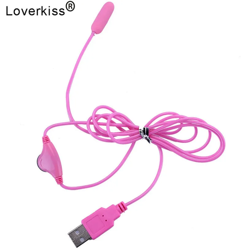 Вибратор Loverkiss с вибрацией для пениса уретральный вибратор мужчин USB мини пуля