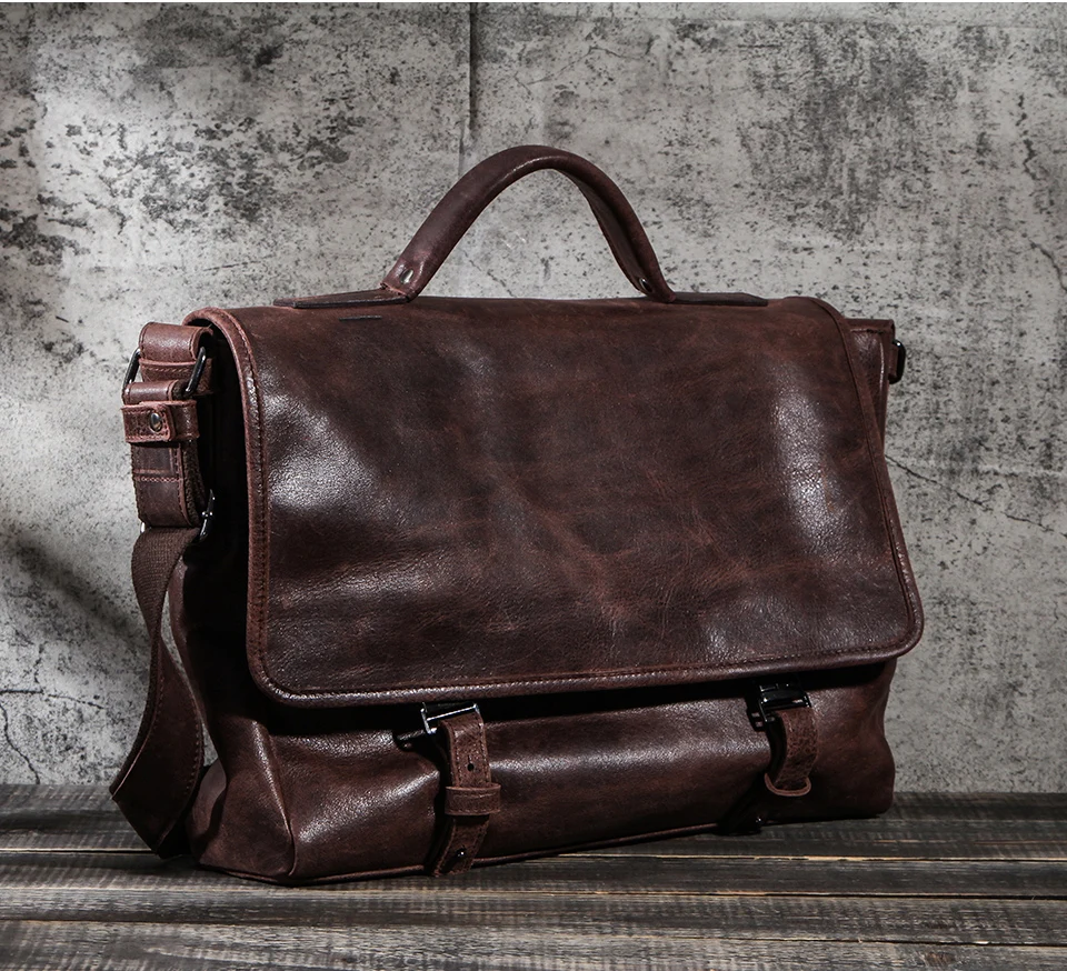 Контактная повседневная мужская сумка из натуральной кожи, портфель, мужские деловые сумки для ноутбука, высокое качество, сумка-мессенджер, сумка-тоут, сумки, Bandolera