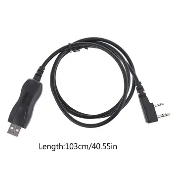 

FTDI Chip USB Programming Cable for Kenwood Baofeng UV-5R H777 RT21 RT22 RT80 Walkie Talkie Support Win 7/8/10 Systems