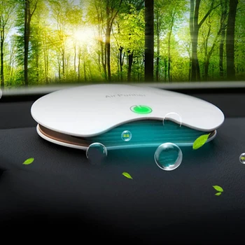 

Car Air Purifier Filter Fresh Negative Ions Air Cleaner Ionizer with Filter Remove PM2.5 Formaldehyde Anion Auto Accessories