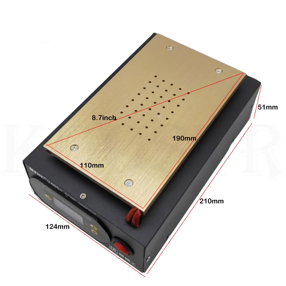 110/220V Встроенный вакуумный UYUE 948S+ lcd сенсорный экран Сепаратор машина комплект для iPhone samsung htc HUAWEI телефон Переднее стекло Ремонт