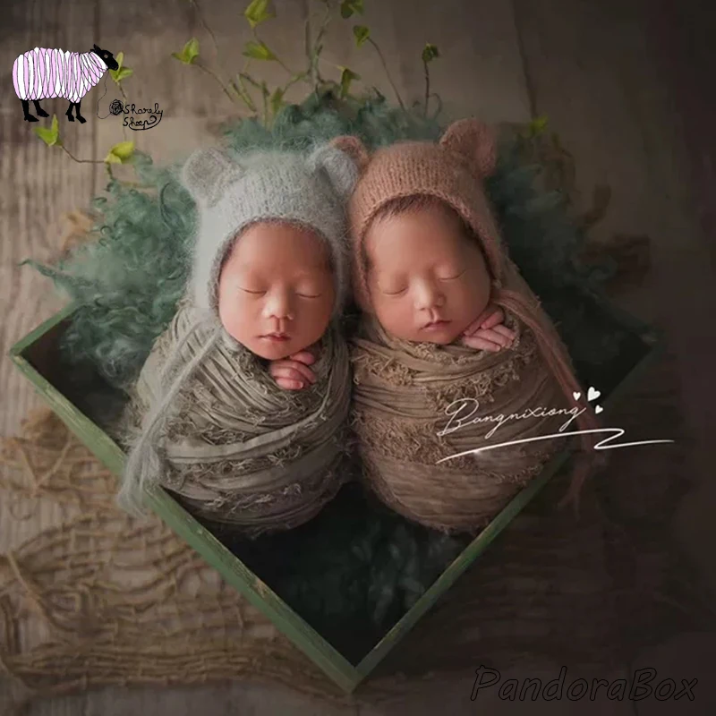 Newborn Baby Wraps Photography Props Infant fotografia Accessoires Baby Boy Girl Photo Shoot Wrap fotoshooting Prop