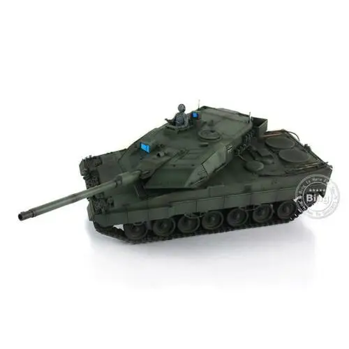 Leopard2A6 rc Танк 3889 Ver2 полностью металлический шасси 1/16 по индивидуальному заказу темно-зеленый TH00946