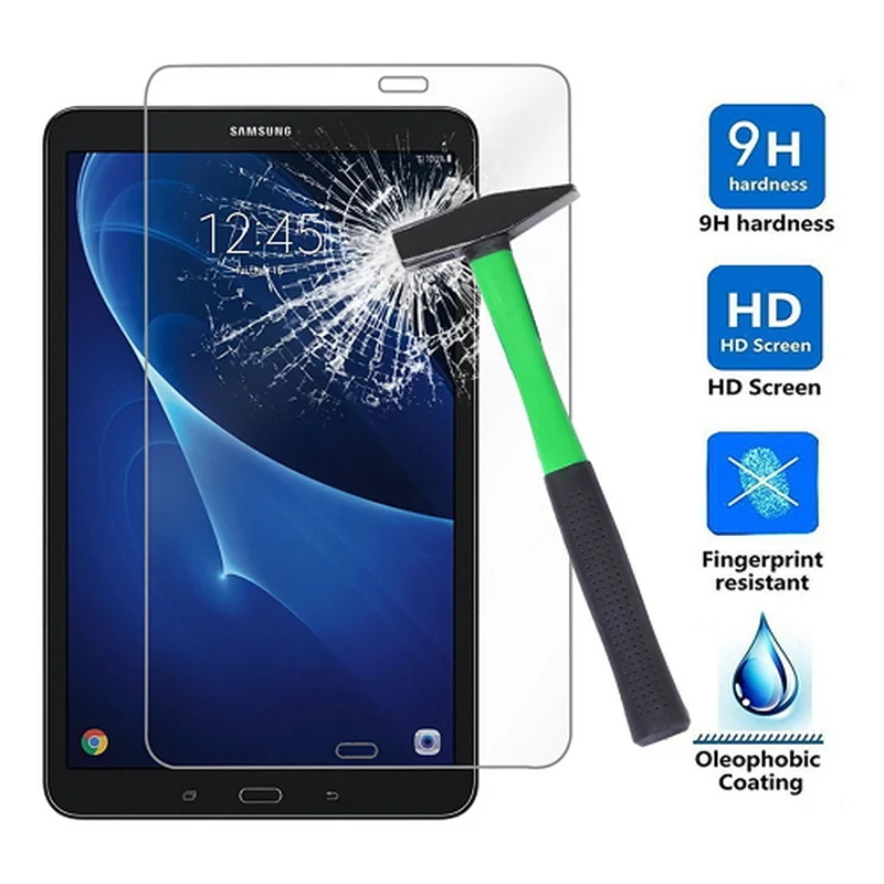 Tempered Glass for Samsung Galaxy Tab A A6 10.1"9.7 SM-T510 T280 T580 T585 P580 T550 T555 Tablet Screen Protector Film