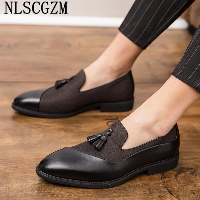 2023 semi formal black new style shoes