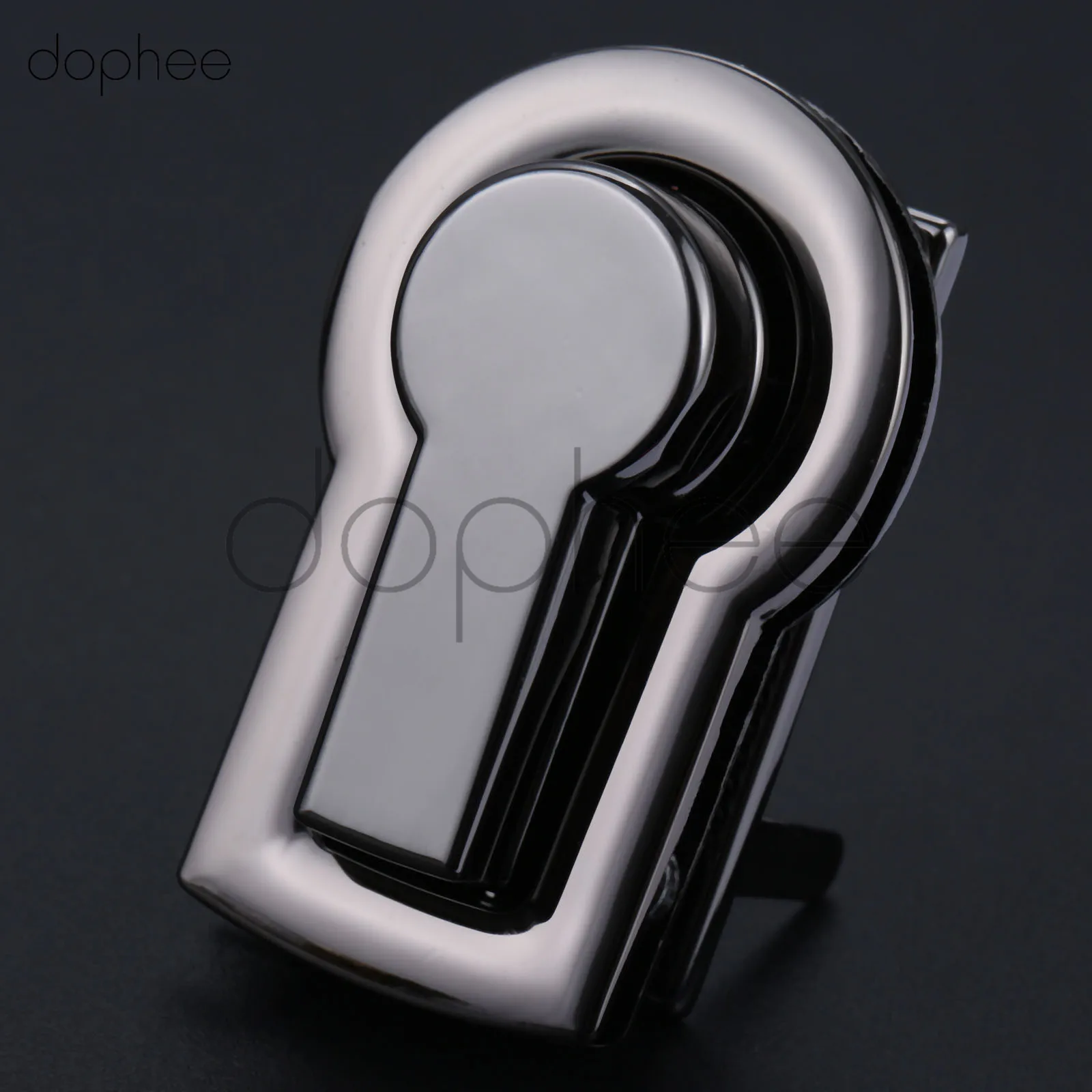 Dophee 1 комплект DIY металлическая застежка поворотный замок для сумки Сумка кошелек аксессуары
